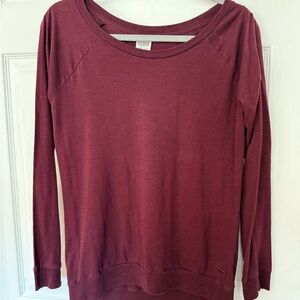Victoria's Secret Pink Maroon Top
